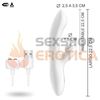 Estimulador de punto G con succionador de clitoris con carga USB